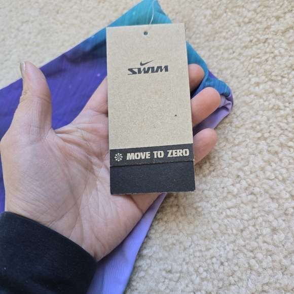 81. NWT Nike Aurora REVERSIBLE High Waist BIKINI Bottom Size Medium - Picture 4 of 11